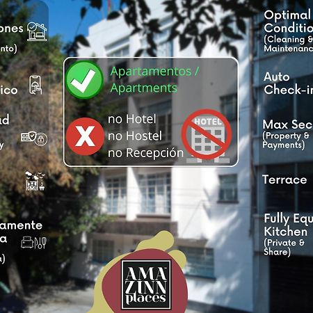 Amazinn Places La Condesa Roma Mexikóváros Kültér fotó