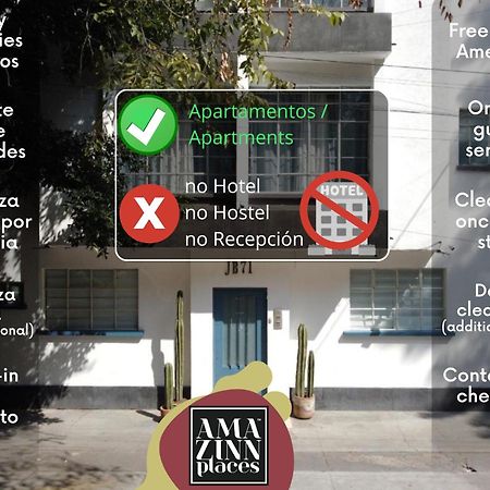 Amazinn Places La Condesa Roma Mexikóváros Kültér fotó